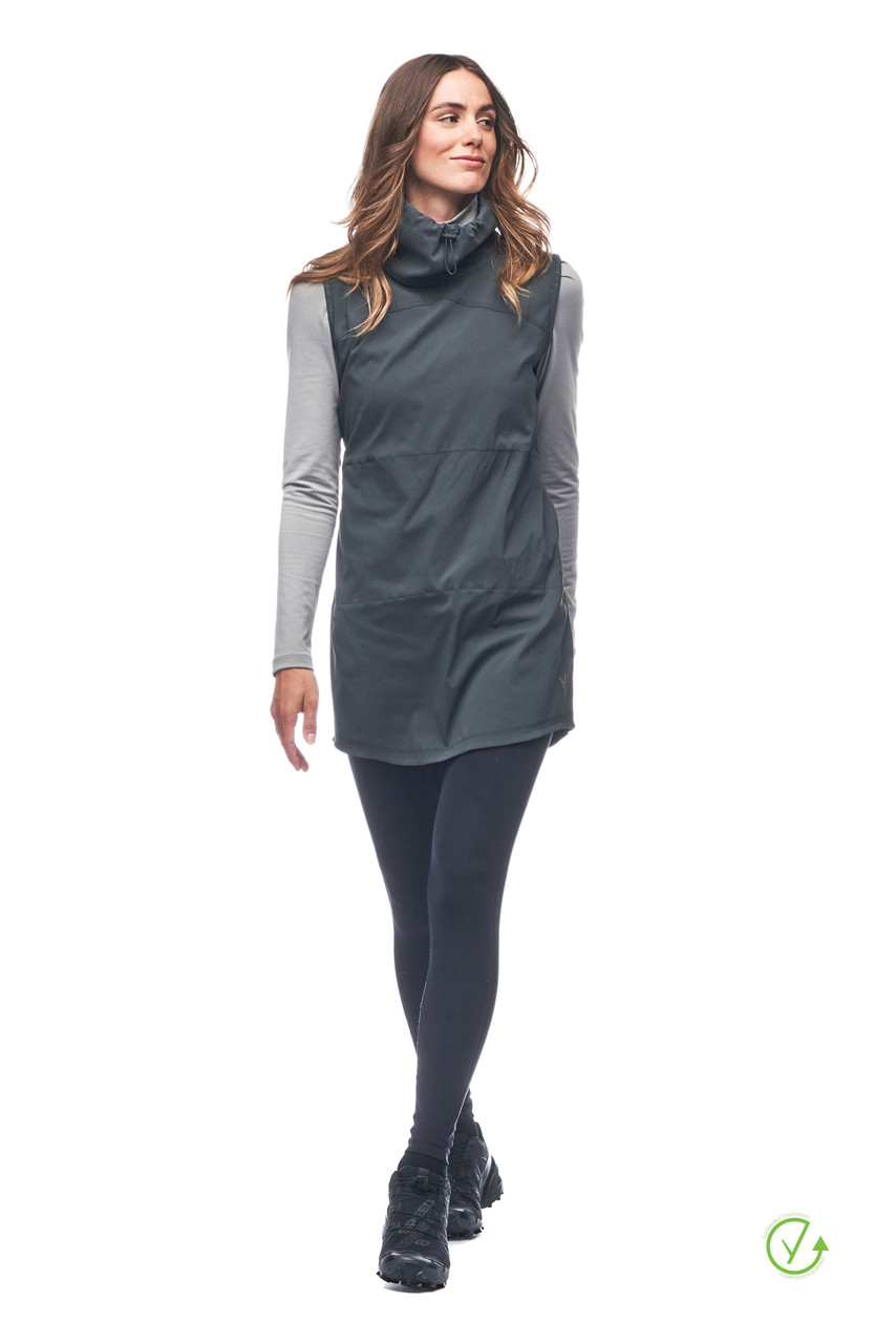 Indyeva - Cangur Tunic Women's Sleeveless Long Vest | Snowpack