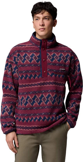 Columbia - Helvetia II Printed Half Snap Fleece Men's | Snowpack