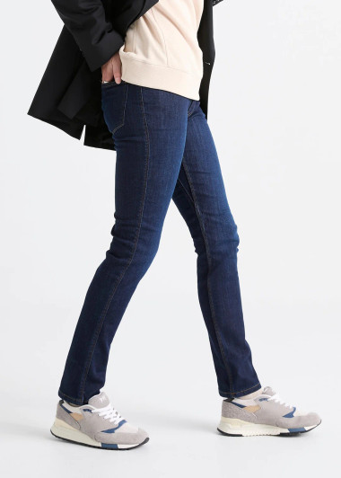 DUER - Performance Denim Slim Straight Jean - Dark Stone (32"inseam)