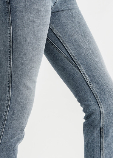 DUER - Women's Midweight Performance Denim High Rise Straight - Vintage