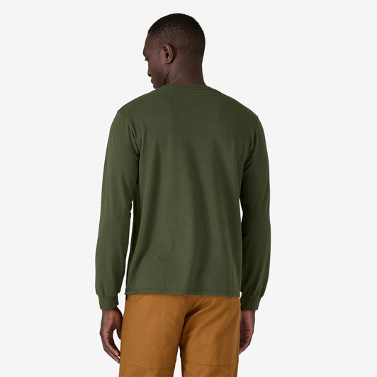 Patagonia - Men's Long Sleeve Shop Sticker Pocket Responsibili-tee 