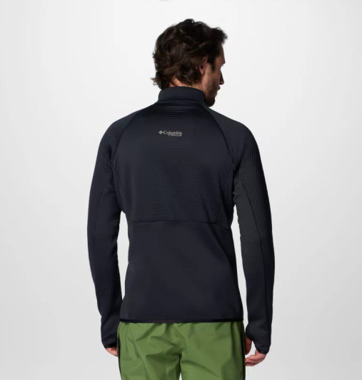 Columbia -  Men's Crystal Leaf Omni-Heat Helix Half Zip Fleece Columbia -  Men's Crystal Leaf Omni-Heat Helix Half Zip Fleece
