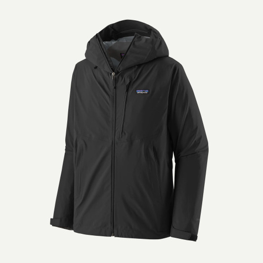 Black Men's Granite Crest Rain Jacket