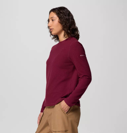Columbia - Women's Brea Falls Grid Crew Long Sleeve