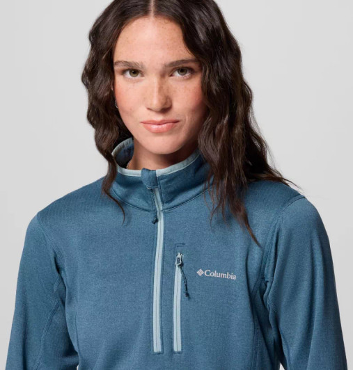 Columbia - Women's Essential Hike Grid Fleece 1/2 Zip