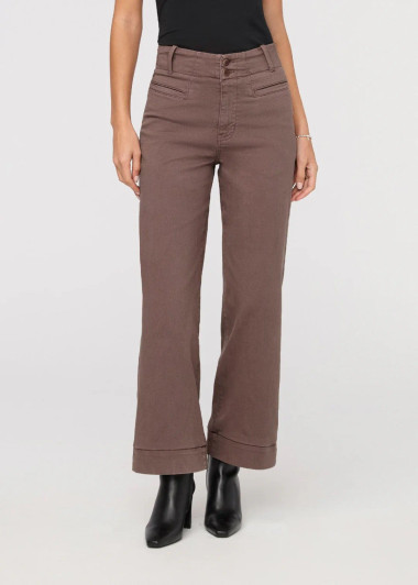 DUER - Women's Lux Twill High Rise Trouser - 30" inseam