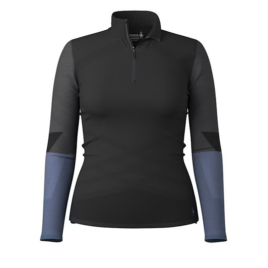 Smartwool - Women's Intraknit Thermal Merino Baselayer Colorblock 1/4 Zip