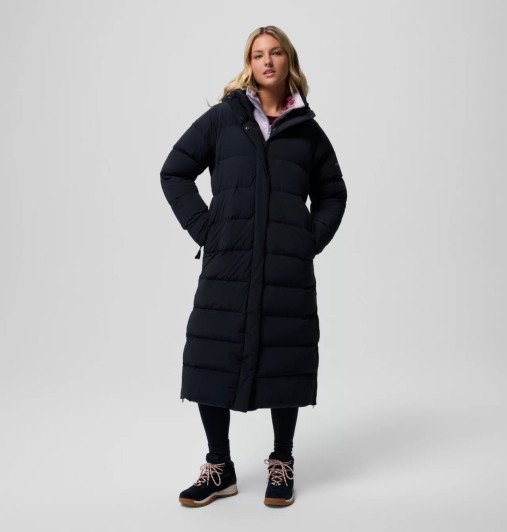 Columbia - Women's Amaze Puff Long Down Hooded Jacket
