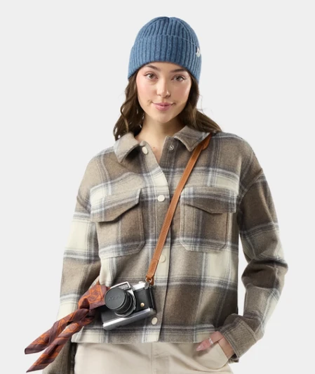 Smartwool - Women's Anchor Line Cropped Shirt Jacket
