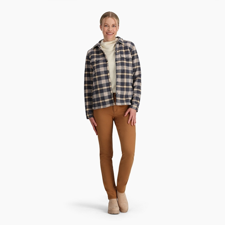 Royal Robbins - Snowcap Lined Flannel Long Sleeve Women's Shirt Jacket