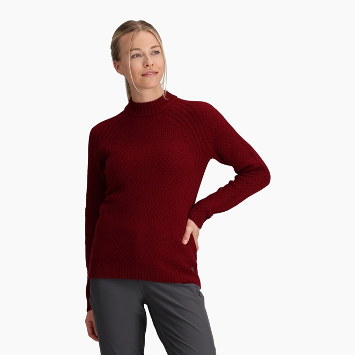 Royal Robbins - Women's Westlands Mock Neck Wool Sweater (2 colors)
