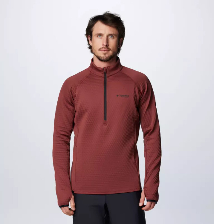 Columbia - Crystal Leaf Omni-Heat Helix Men's Half Zip Fleece (2 colors)
