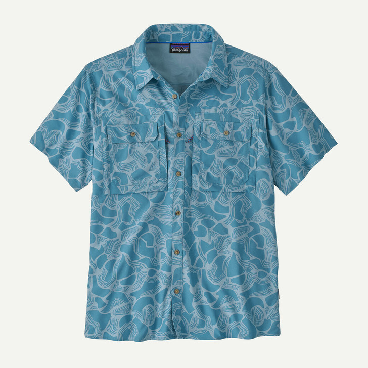 Patgonia Men's S/S Self Guided Sun Shirt