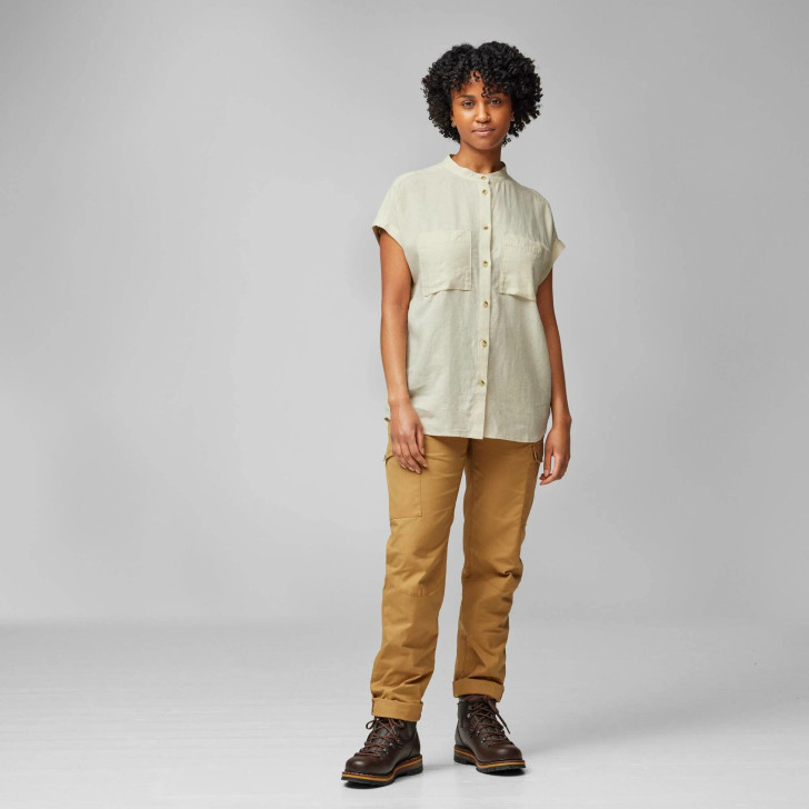 Fjallraven - Women's Ovik Hemp Short Sleeve Shirt