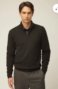 Tilley - Men's Stretch Merino 1/4 Zip