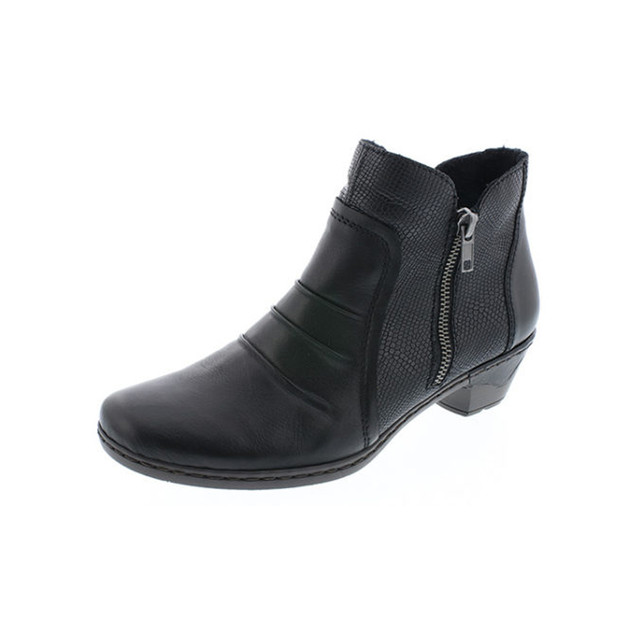 Rieker Women's 62 Bootie - Black | Discount Rieker Ladies Boots & More - Shoolu.com | Shoolu.com