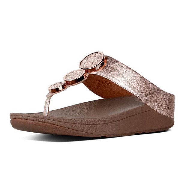 fitflop rose gold