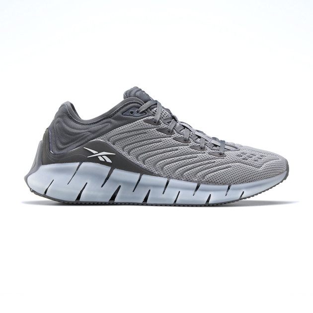 Reebok Men's Zig Kinetica Sneaker True Grey 8/Pure Grey 6L