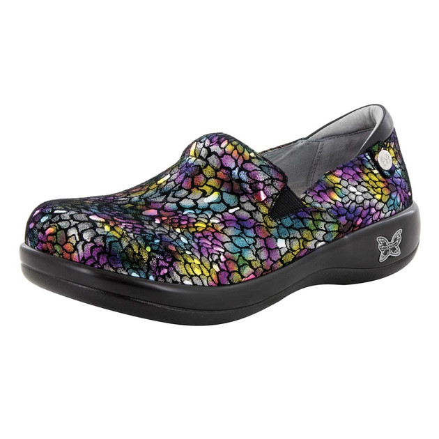 Alegria Women's Keli Slip On Minnow Rainbow