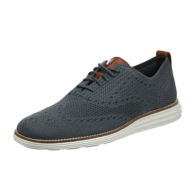 COLE HAAN Men’s OriginalGrand Wingtip Oxford Magnet Stitchlite-Ivory, Si… Men main image 4
