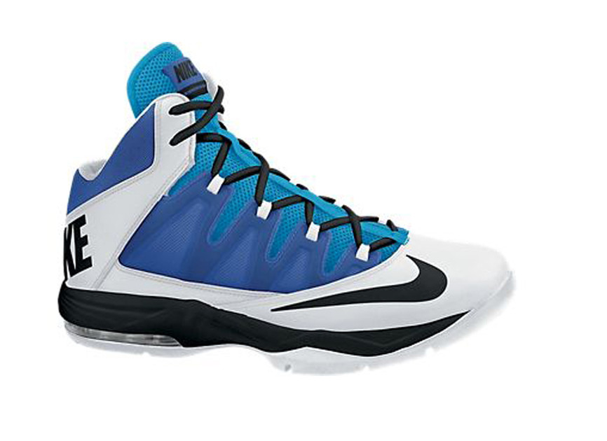 Nike Air‎ Max Stutter Step Men\'s Size 10 Blue White 599565-400 Basketball Shoes Nike Air Max Stutter Step Blue Gray White Basketball Shoes  main image 2