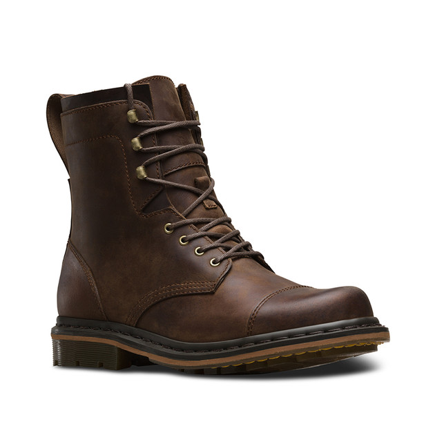 Dr. Martens Sabien Boots Savannah Tan ~ Dr. Martens 101 Tumbled Nubuck Ankle Boot  main image 3