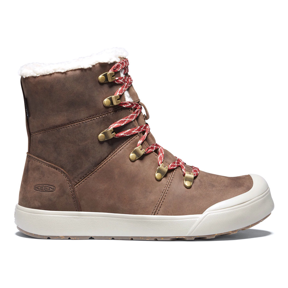 Keen Women's Elena Hiker Boot Hiking Shoe Brown Discount Keen