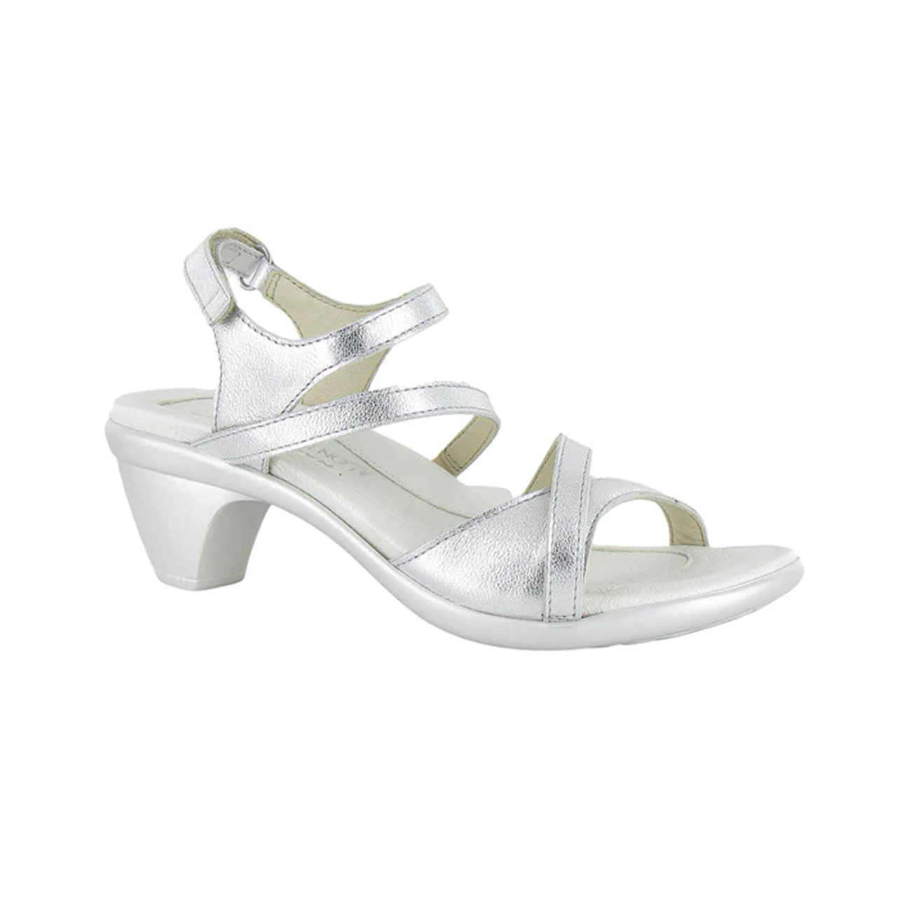 Naot Women s Limit Dress Sandal Silver Discount Naot Ladies