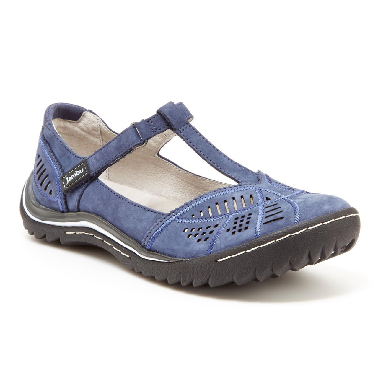 Jambu Women's Bridget Flat - Blue | Discount Jambu Ladies Shoes & More ...