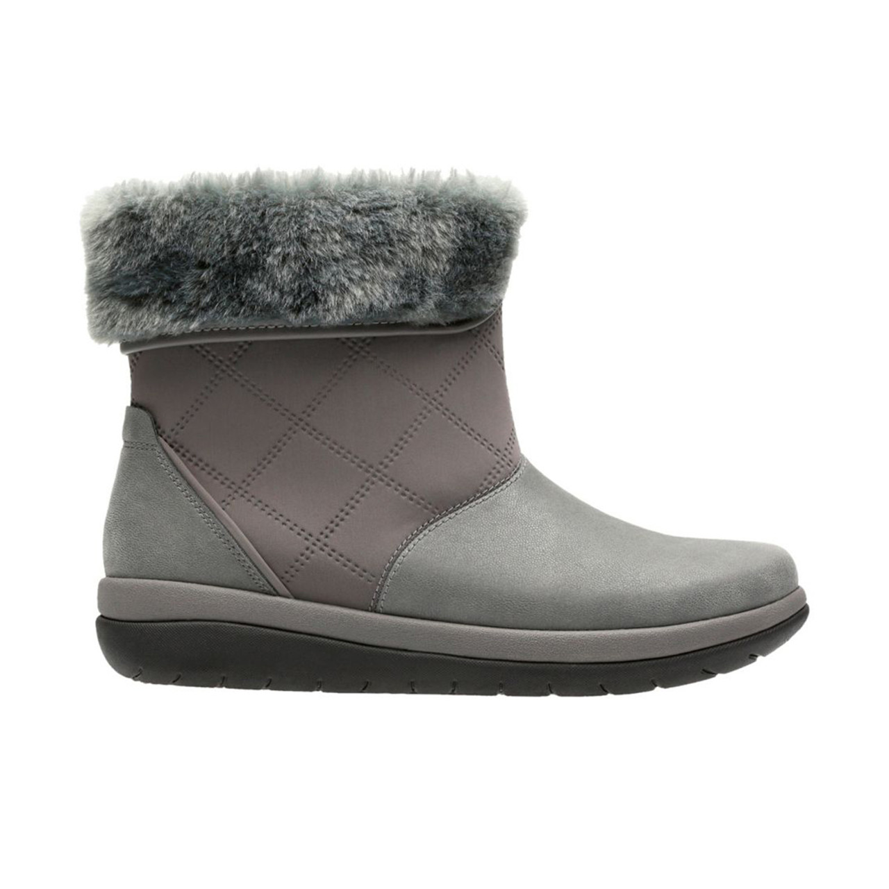 Clarks Women's Cabrini Reef Boot - Grey 