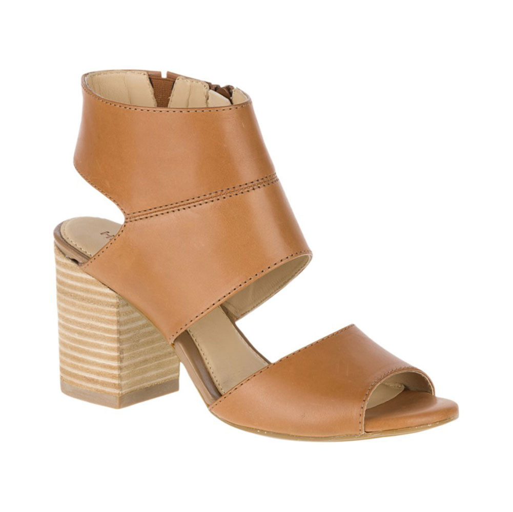 Hush Puppies Women's Sherlyn Malia Dress Sandal Brown Discount Hush Puppies Ladies Sandals