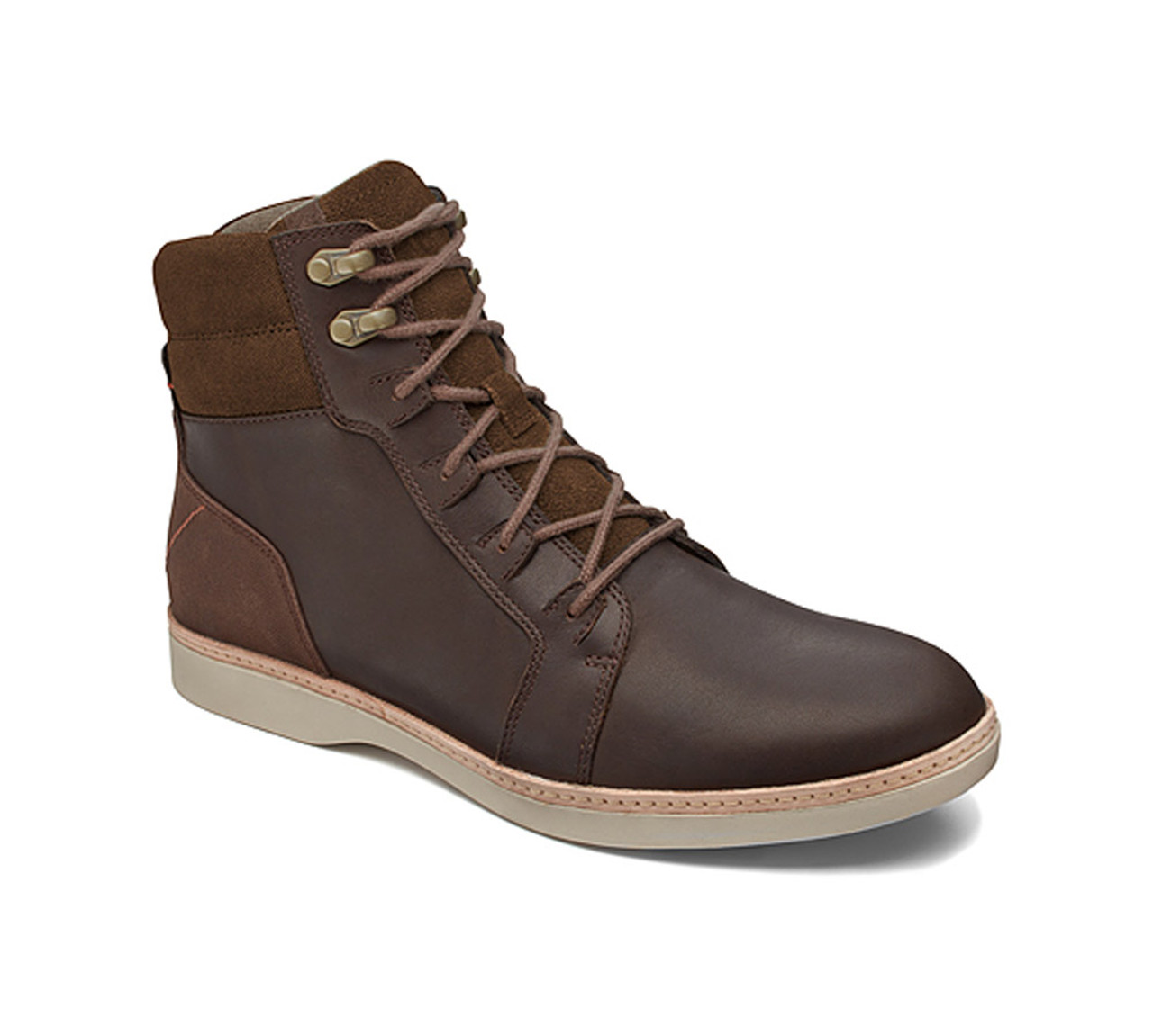 New Ahnu Men's Roanoke Lace Up Boot - Brown | Discount Ahnu Mens Boots & More - Shoolu.com