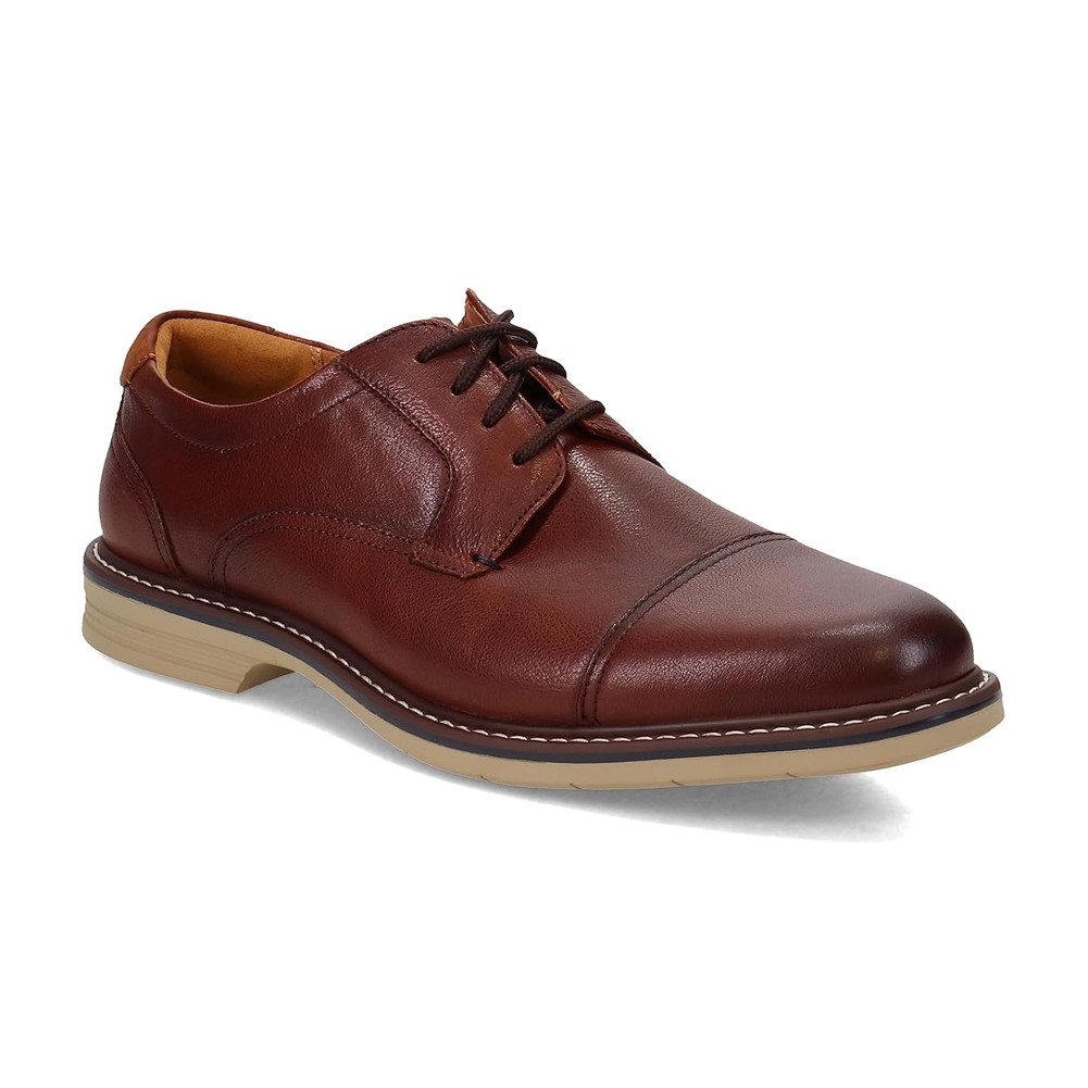 NEW FLORSHEIM men\'s norwal plain toe oxford shoes in congac Cognac Florsheim Mens Norwalk Plain Toe Oxford | Rack Room Shoes main image 3