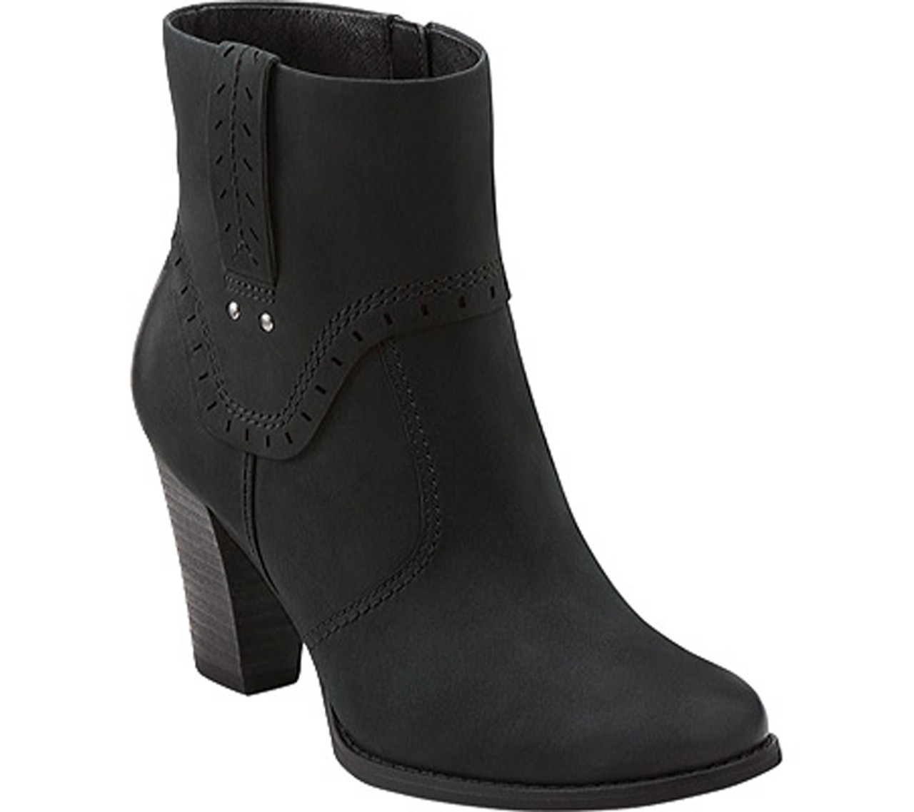 clarks ladies black boots