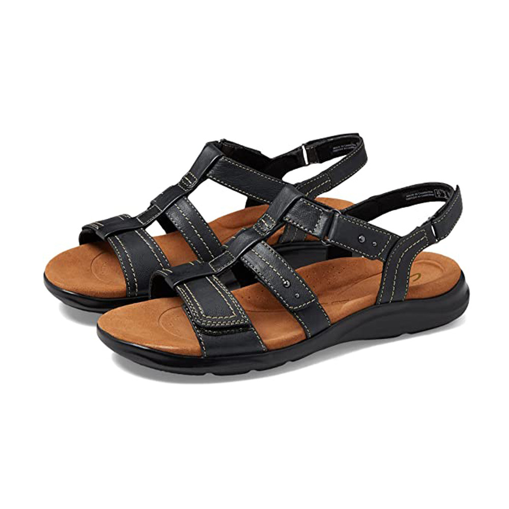Clarks / サンダル/25cm/BLK Clarks Women's Kitly Step Sandal - Black | Discount Clarks Ladies