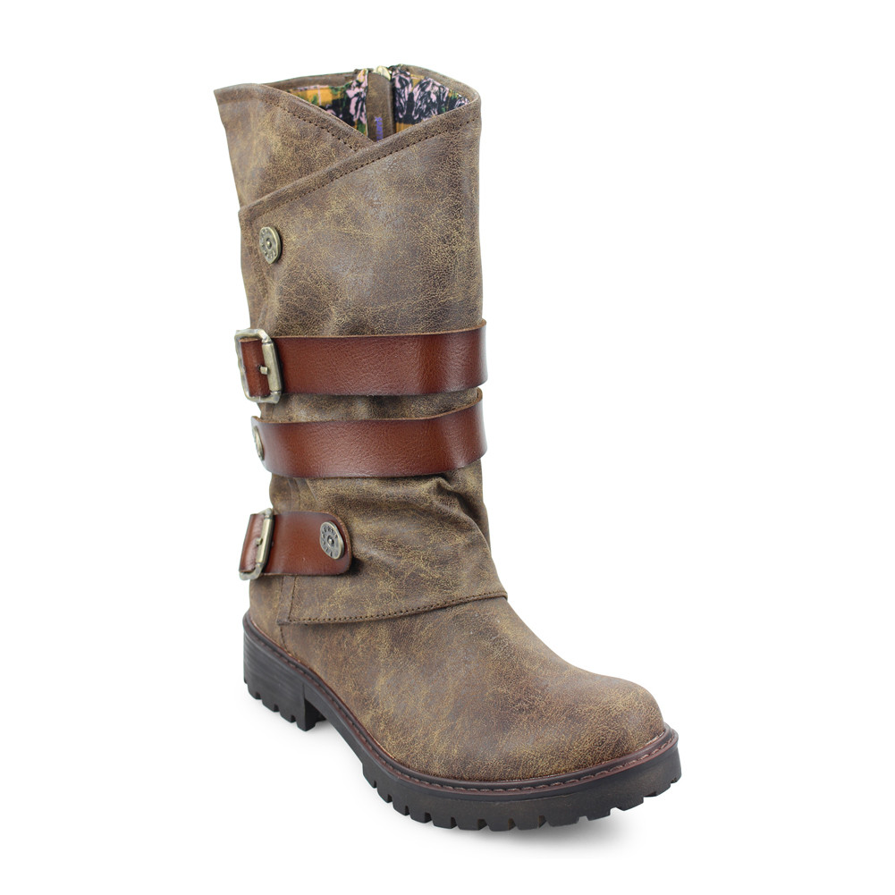 Ladies Boots Blowfish Rider Boot Blowfish Women's Rider Boot Brown