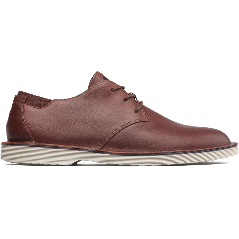 camper morrys mens size 41 shoes brown canvas comfort oxfords Morrys Brown Formal Shoes for Men - Autumn / Winter  main image 3