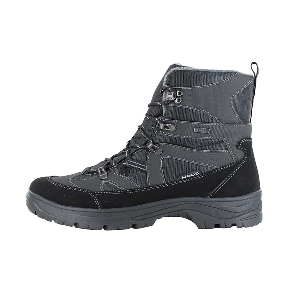 Naot Men's Moose Snow Boot Black Discount Naot Men's Boots