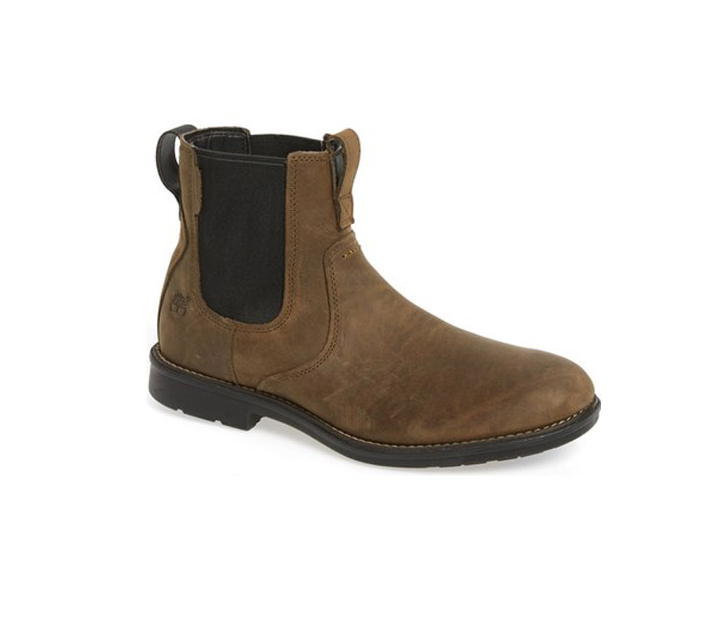 Timberland Men\'s Carter Notch Waterproof Suede Chukka Boots Timberland Carter Notch Waterproof Chukka Boots Men 13 Brown  main image 2