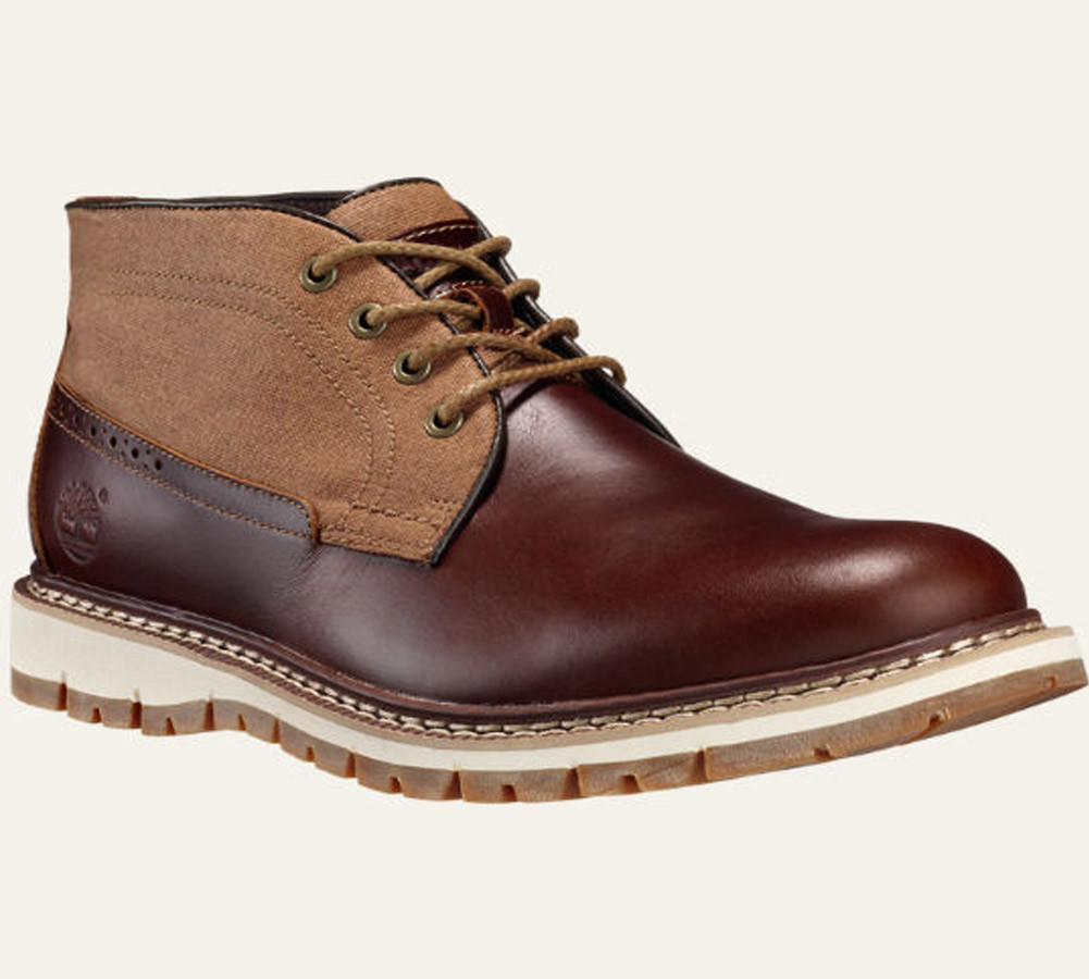 TIMBERLAND Mens 10M Dark brown Leather Britton Hill Chukka Britton Mills Mid Chukka Boot for Men in Dark Brown main image 4