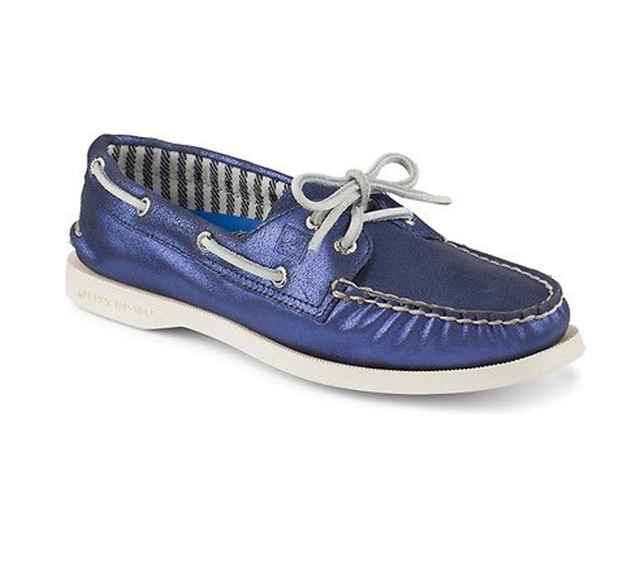 Blue on sale women's sperrys