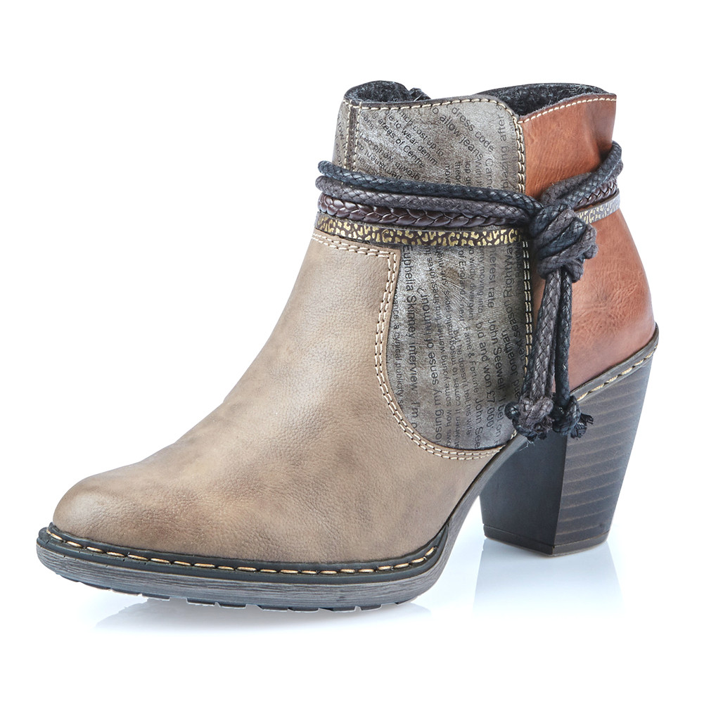 rieker boots brown