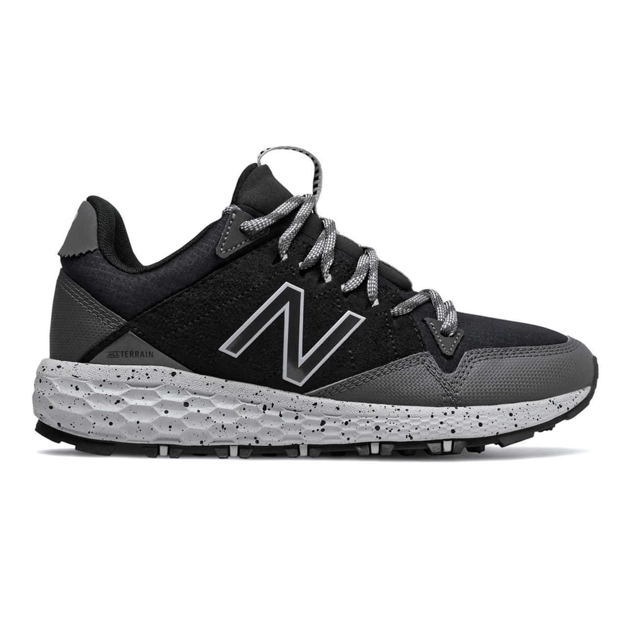 new balance grey logo trainers