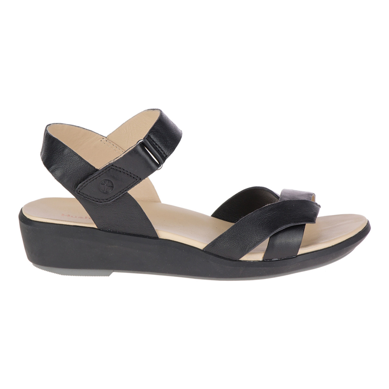 Hush Puppies Womens Maya Leather Wedge Sandals | Fruugo US