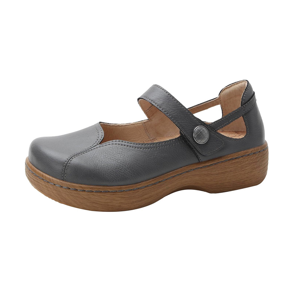 Alegria Women's Onika Mary Jane - Grey | Discount Alegria Ladies
