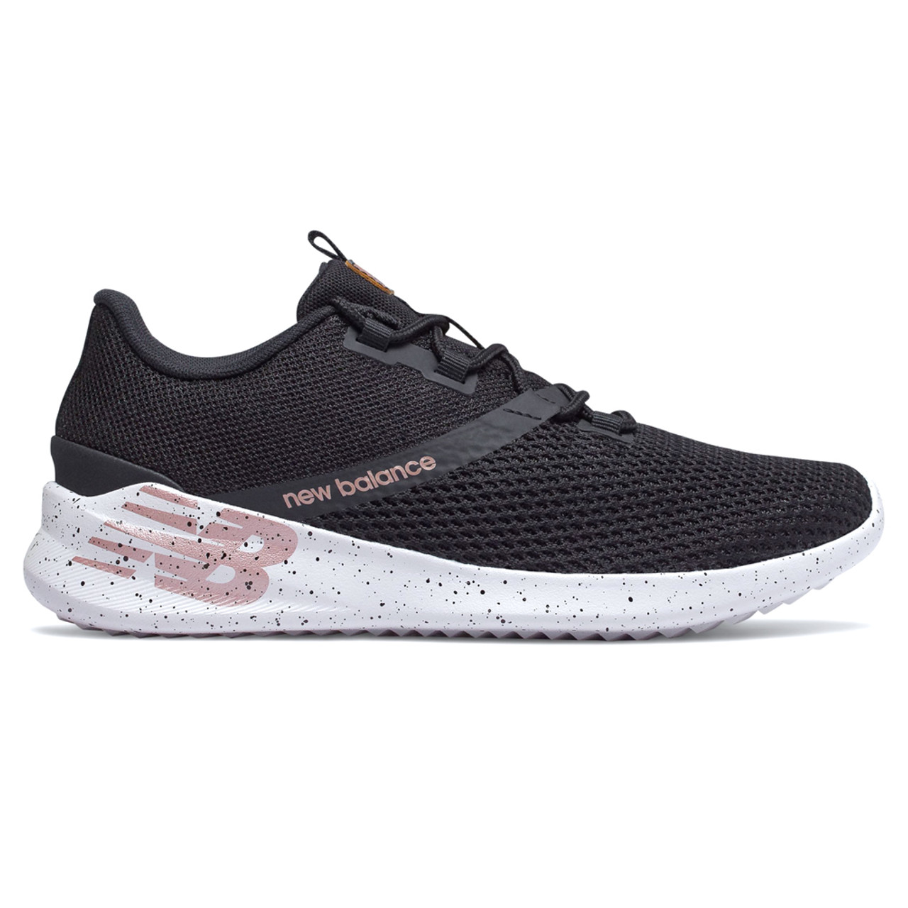 new balance womens black and rose gold