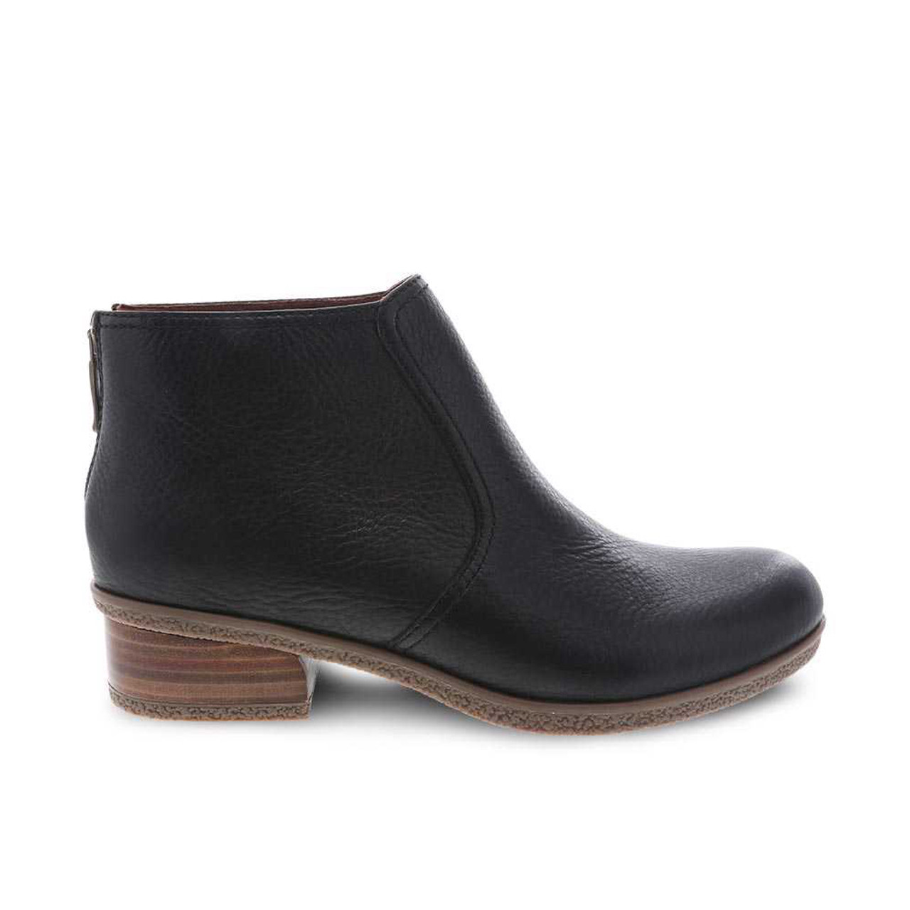 dansko black ankle boots