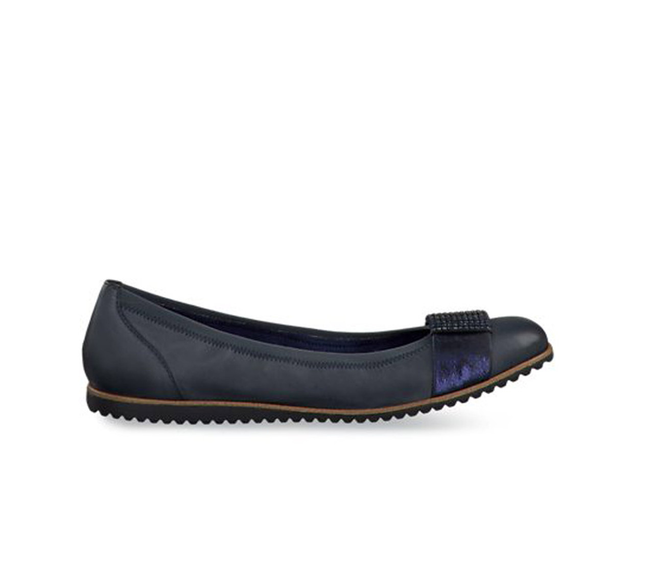 Tamaris Women's 22102 Flat - Blue | Discount Tamaris Ladies Shoes & More Shoolu.com | Shoolu.com