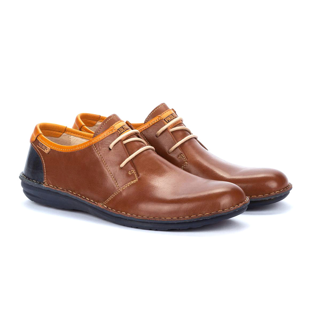 SHOES PIKOLINOS FUENCARRAL M4U-6048C1 BRANDY - Calzados L'Alqueria