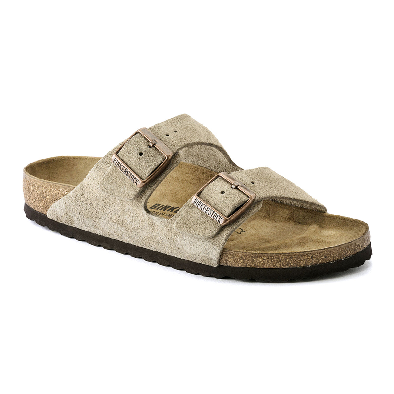 birkenstock arizona beige suede